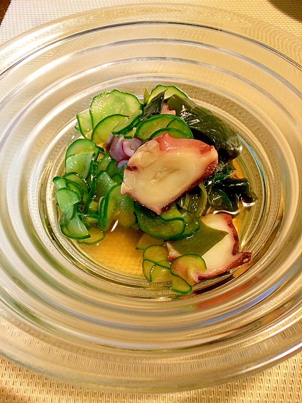 暑くなると美味しい☆たこ酢