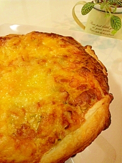 体ぽかぽか♪ネギたっぷりキッシュ♪