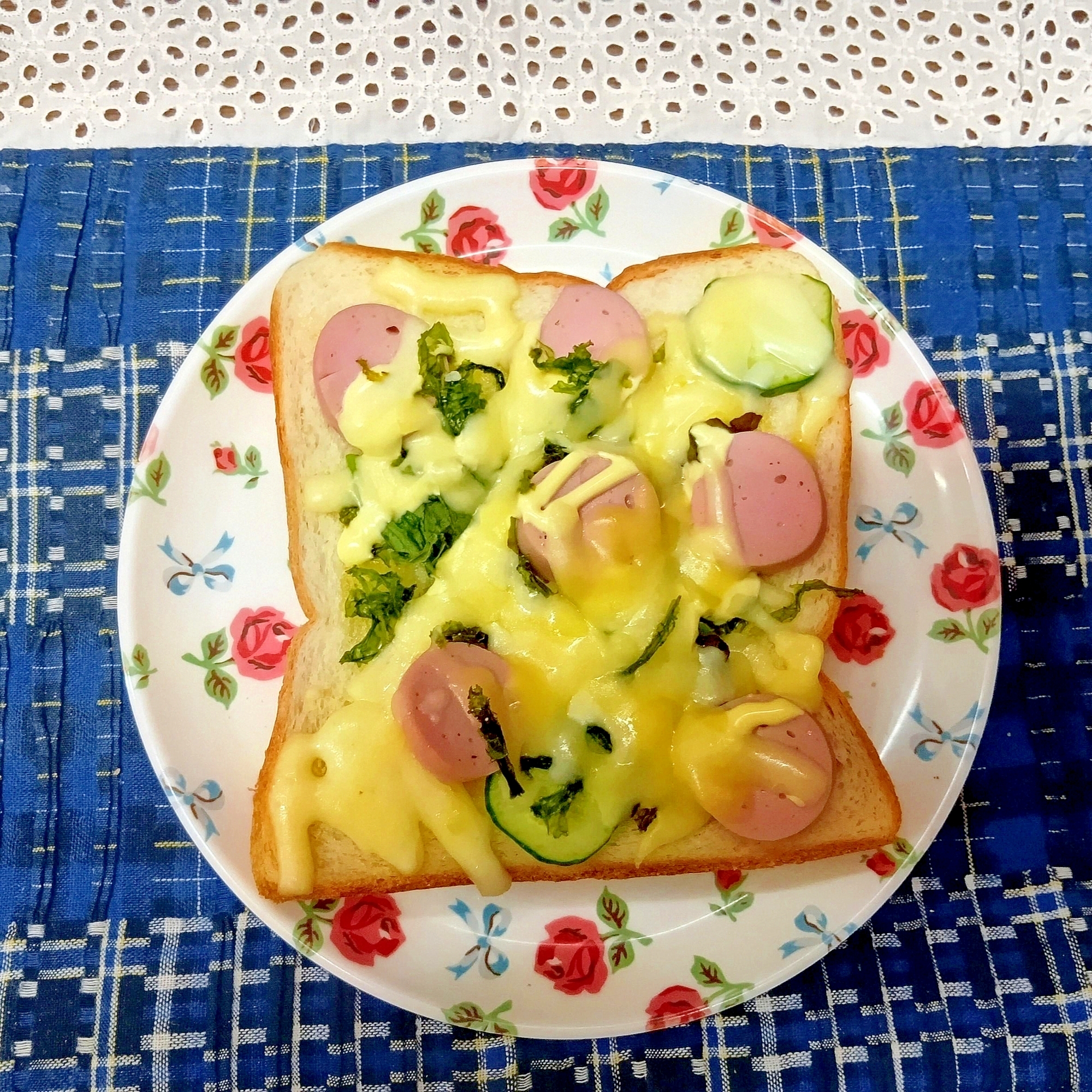 海苔ピザトーストその7