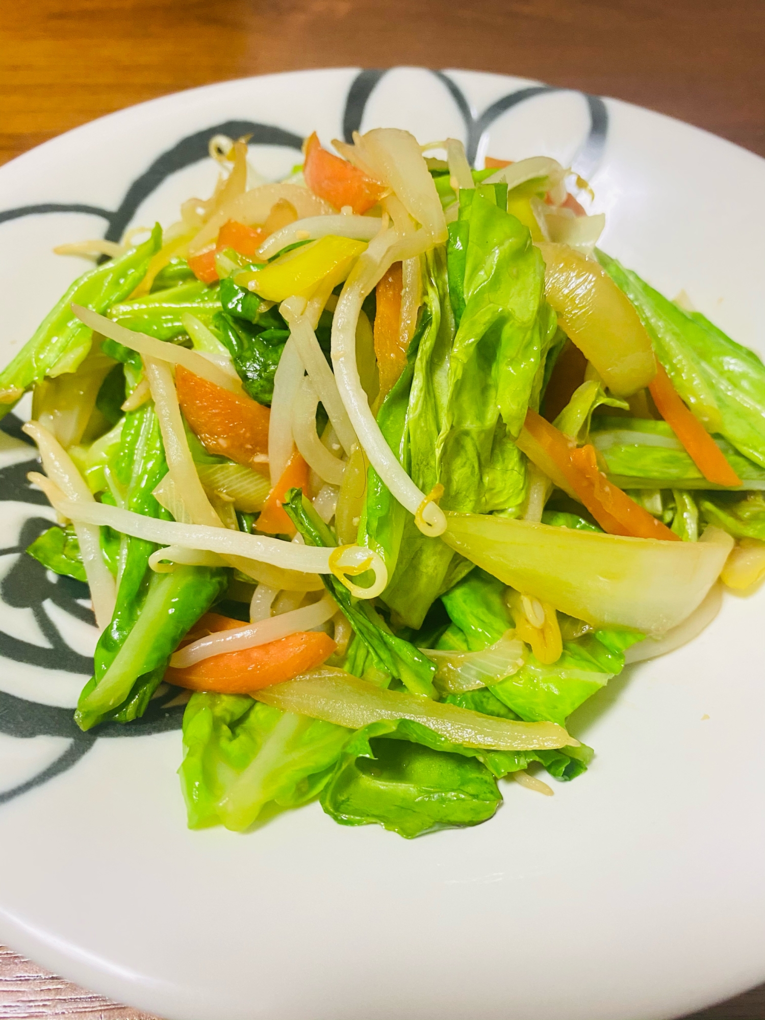 にんにく味噌で美味しい♪野菜炒め