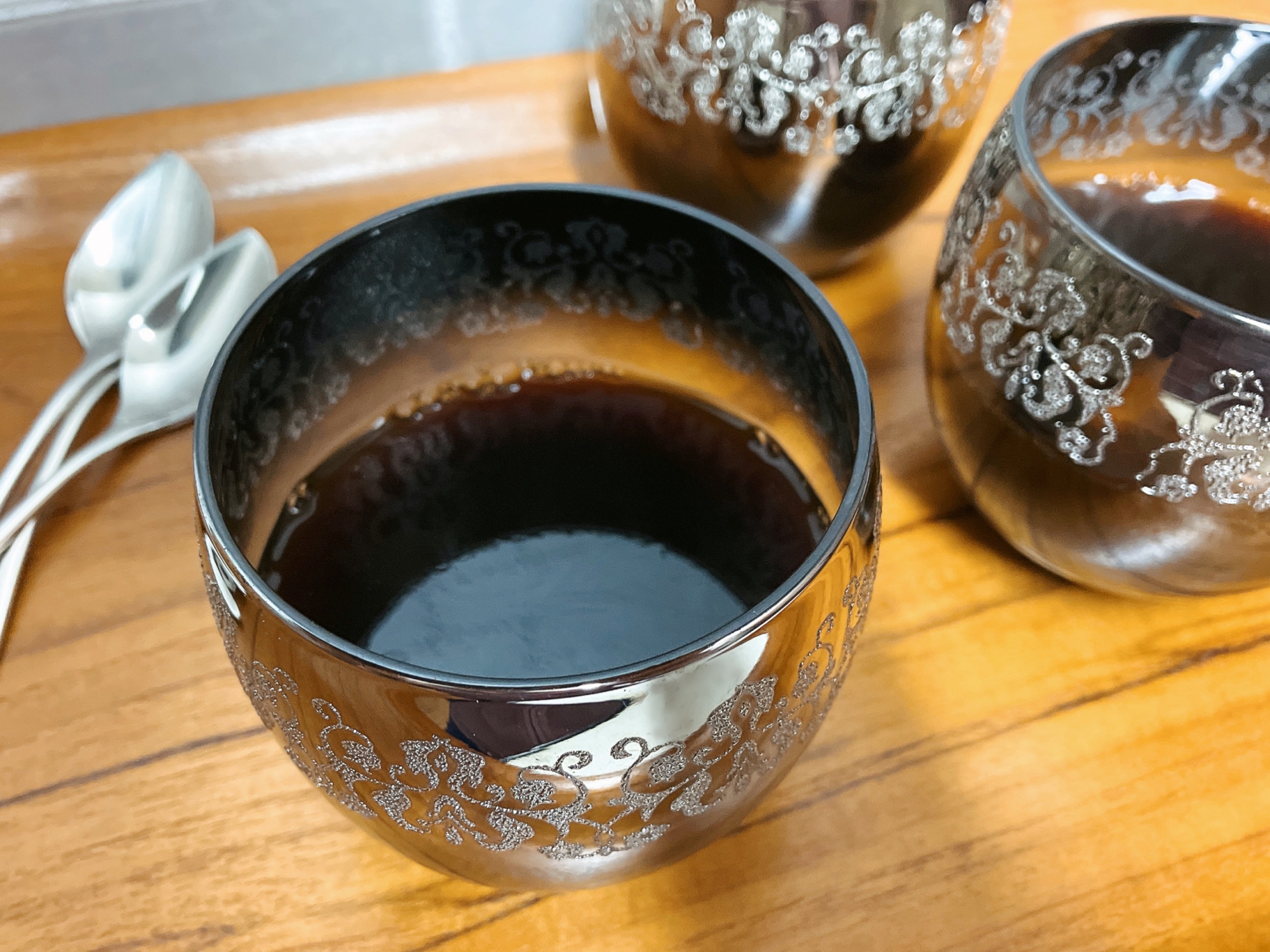 コーヒー寒天ゼリー