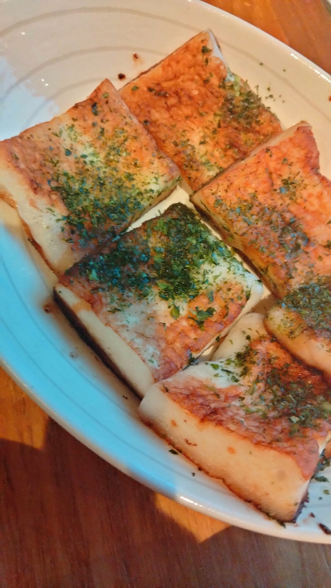 はんぺんの青のりバター焼 レシピ 作り方 By Hanakoarala 楽天レシピ