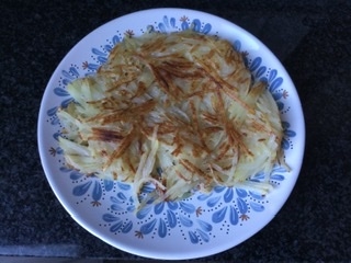 カリカリ食感！　じゃがいものガレット