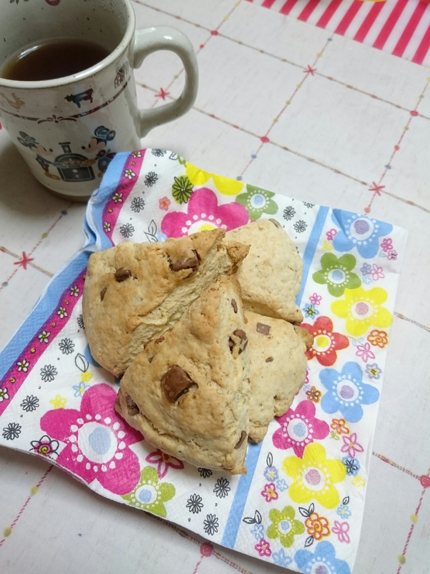 米粉deチョコスコーン！