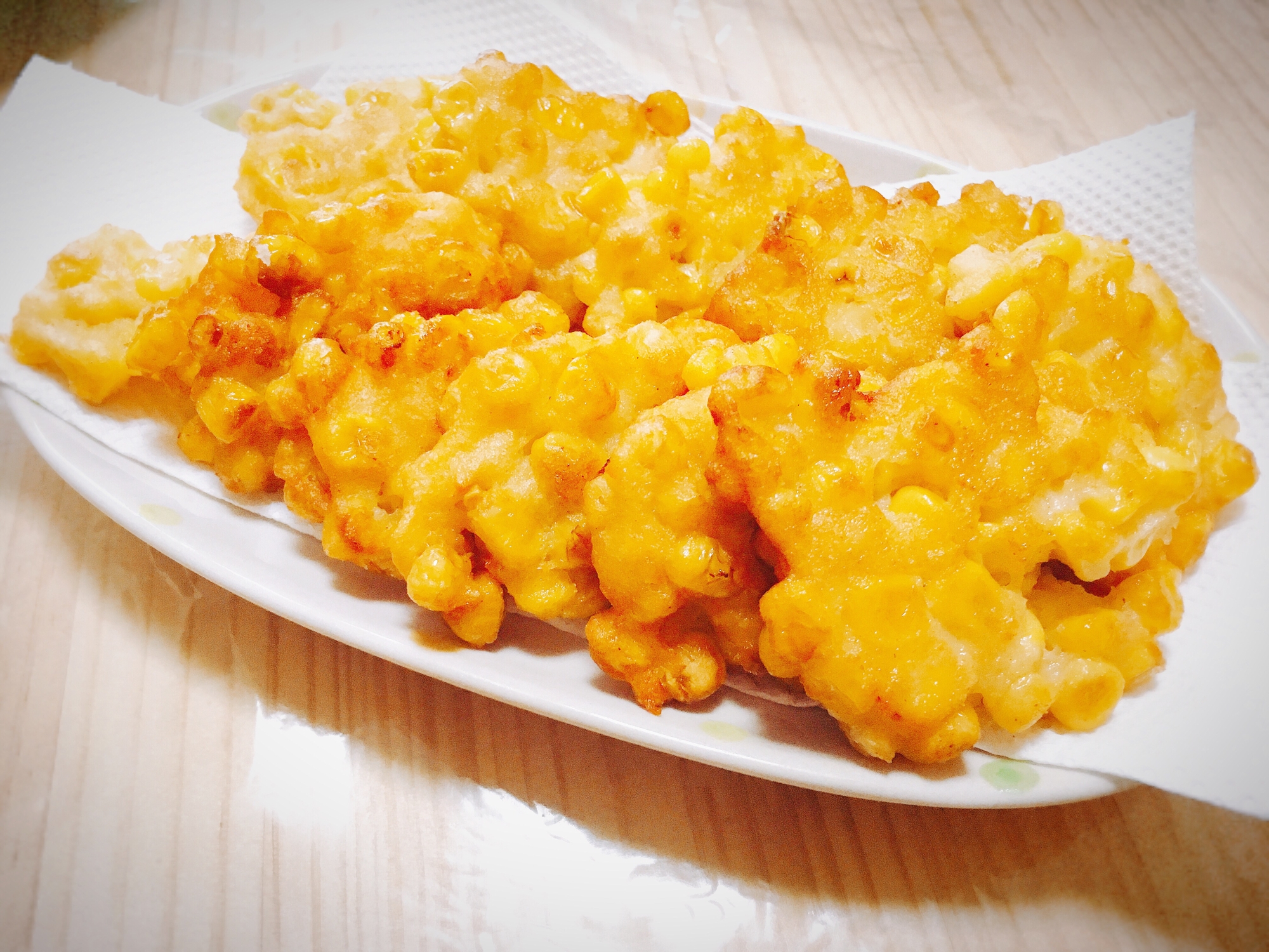 とうもろこしのはんぺん揚げ コーン増し増し レシピ 作り方 By Nano0305 楽天レシピ