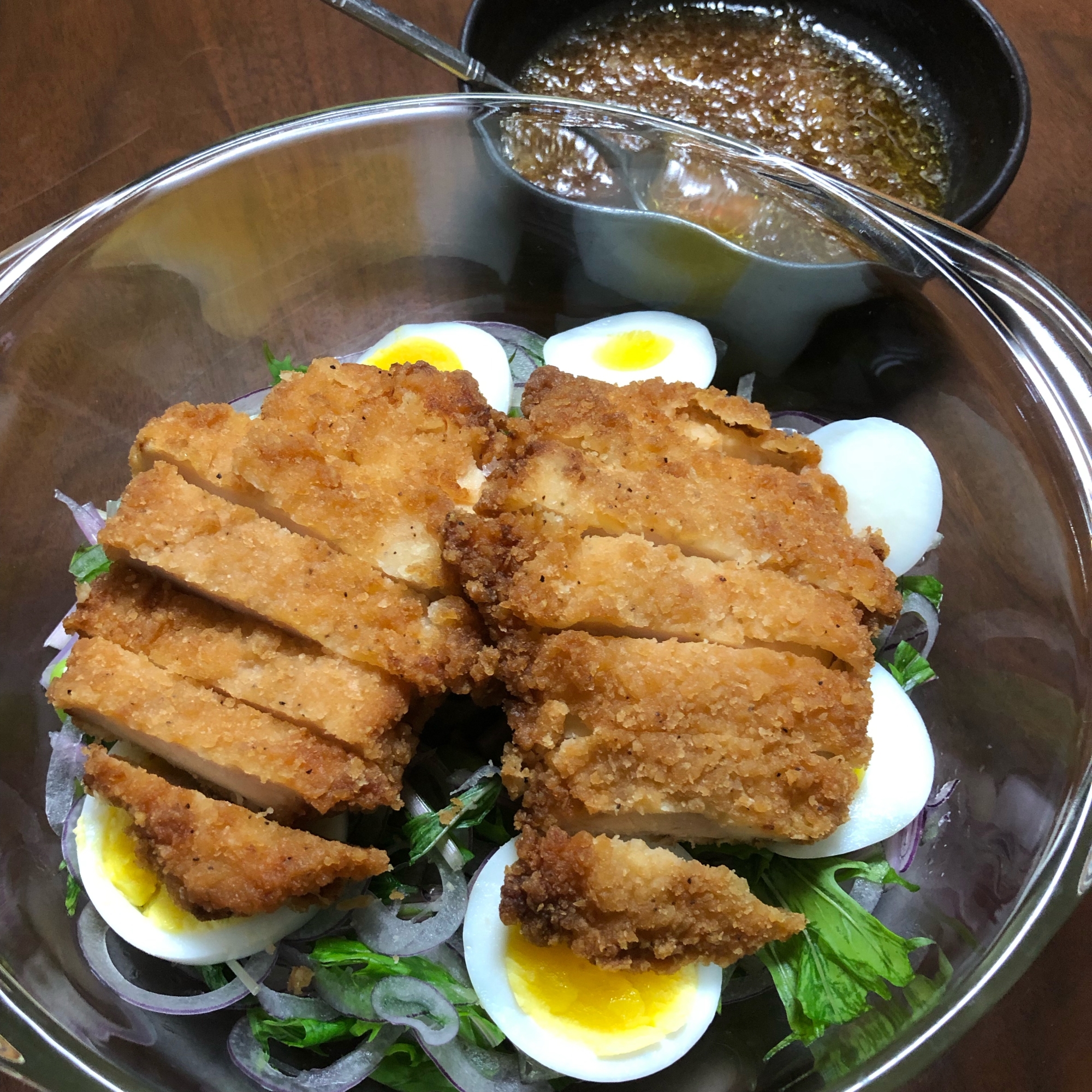 フライドチキン アレンジさらだ