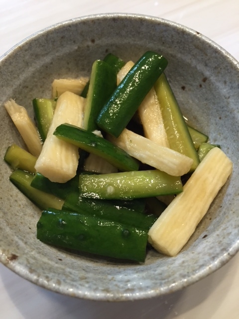 きゅうりと山芋の漬物♪箸休めにも◎