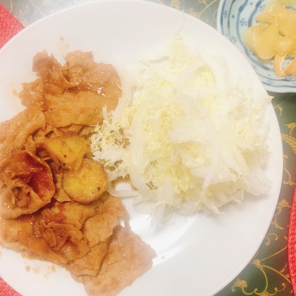 豚肉の照り焼き