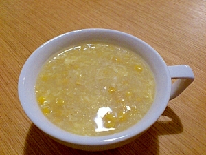 簡単 中華風コーンスープ レシピ 作り方 By Shimashimama 楽天レシピ