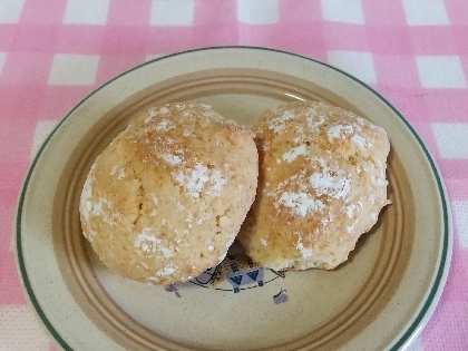 ホットケーキミックスで♪白パン