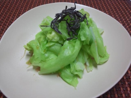 キャベツ大量消費♪茹でキャベツのサラダ