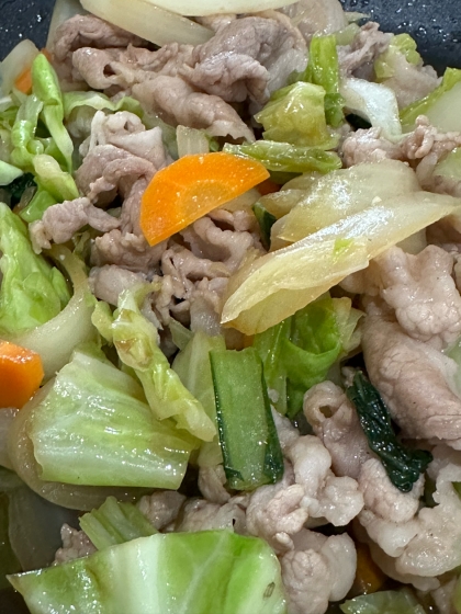 にんにく醤油！スタミナ豚もやし炒め