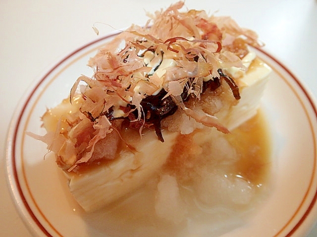 大根おろしと昆布佃煮の冷奴 レシピ 作り方 By ぷ みぃまま 楽天レシピ 大根おろしと昆布佃煮の冷奴 レシピ 作り方 By ぷ みぃまま 楽天レシピ