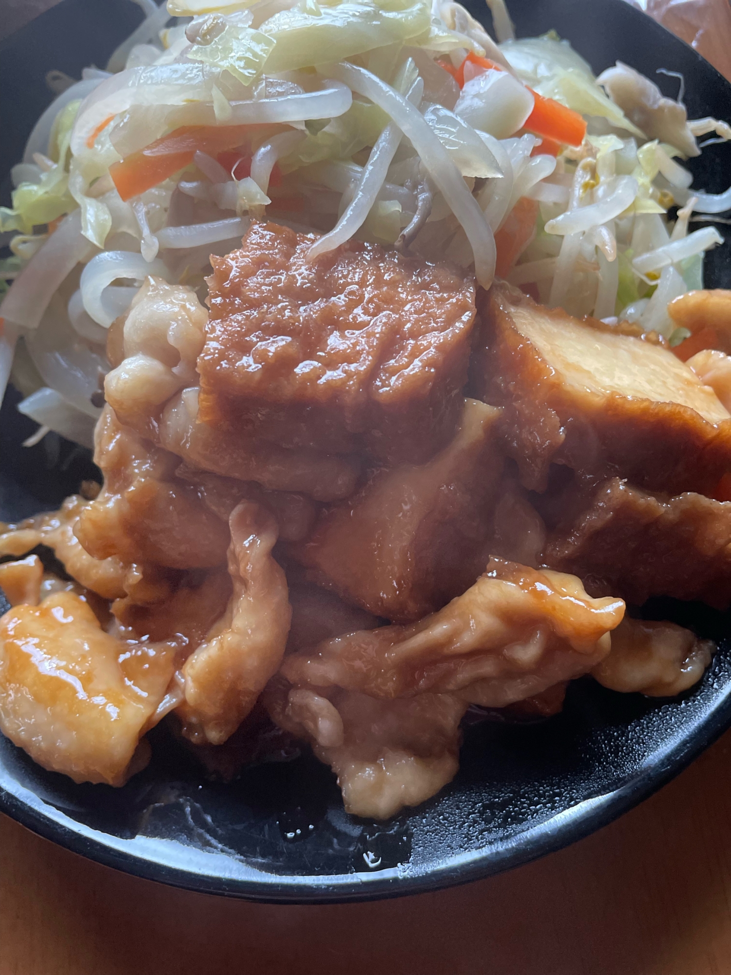 あぶらぎった鶏皮焼き
