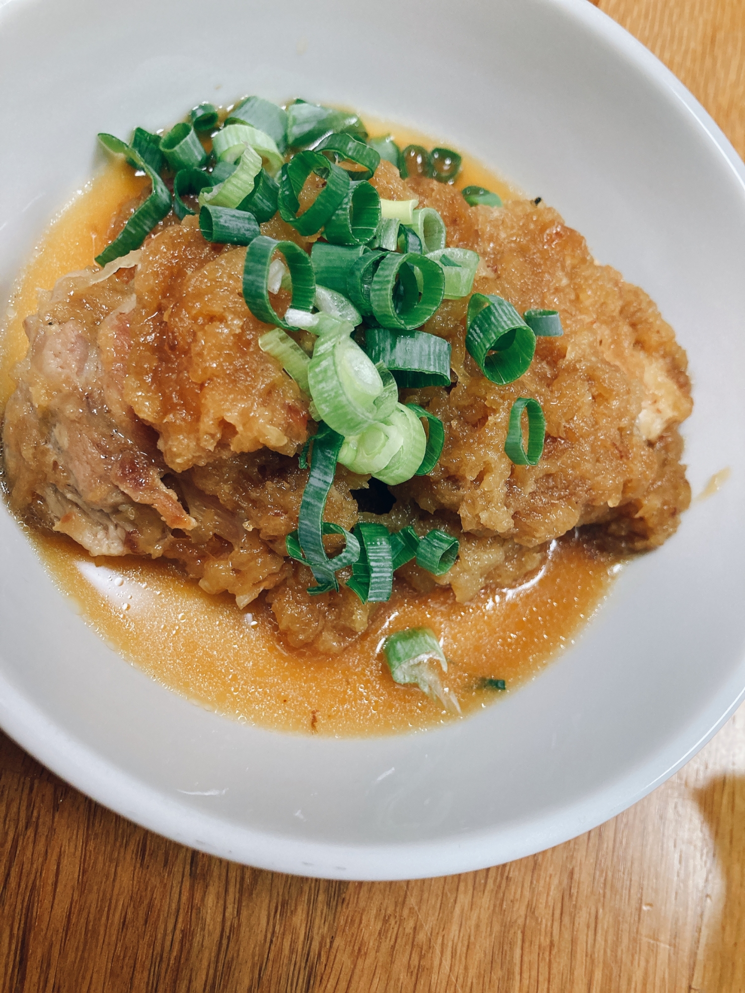 鶏もも肉のみぞれ煮