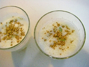 きな粉 ハーブ入り クリームチーズジュース レシピ 作り方 By ぷ みぃまま 楽天レシピ きな粉 ハーブ入り クリームチーズジュース レシピ 作り方 By ぷ みぃまま 楽天レシピ