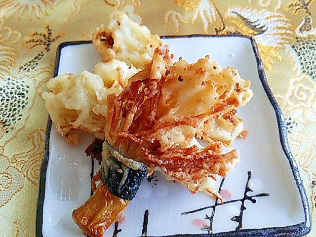 えのき 天ぷら 天ぷら えのき