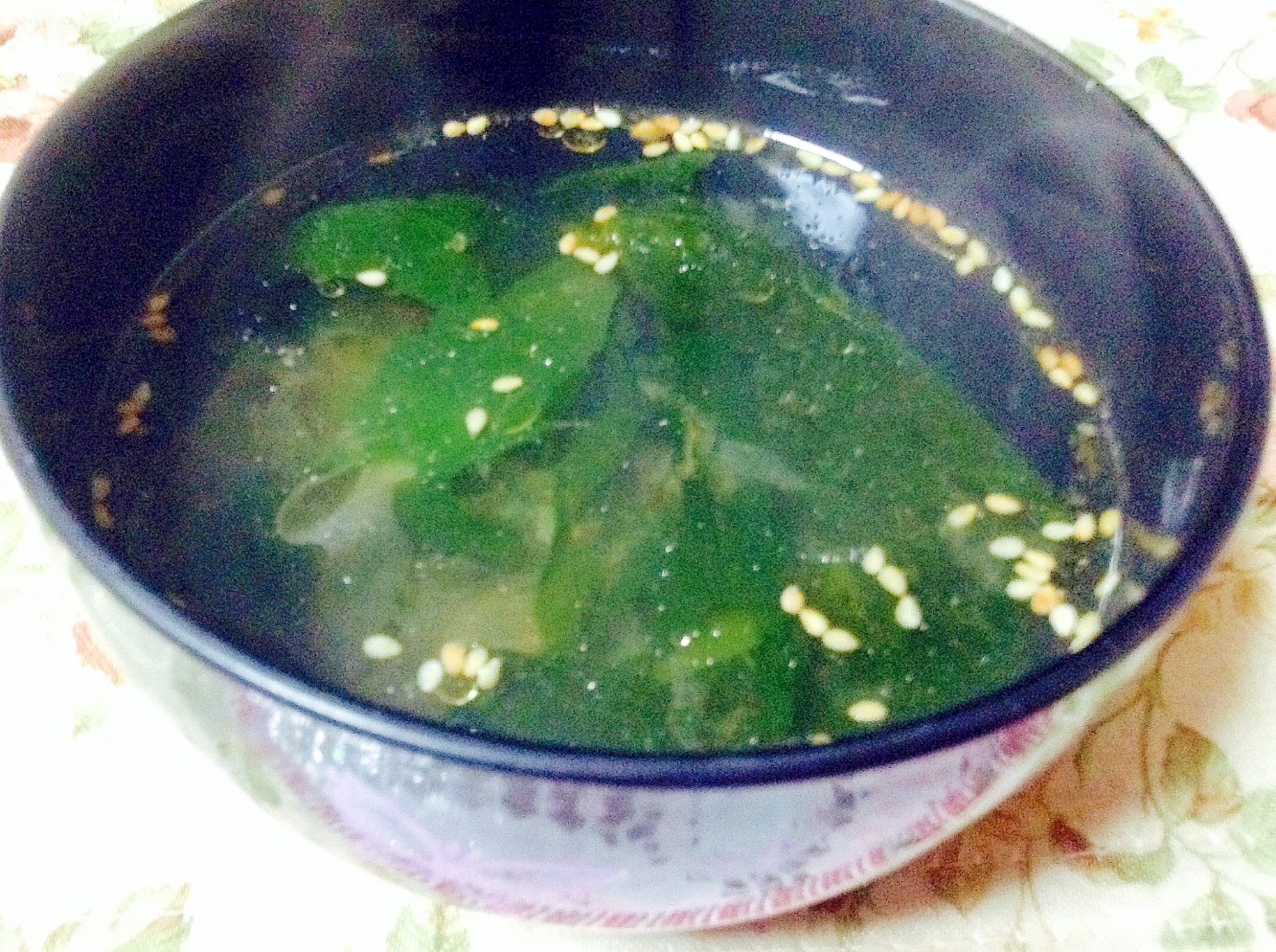 おひとり様 簡単 わかめのスープ レシピ 作り方 By やなママ 楽天レシピ