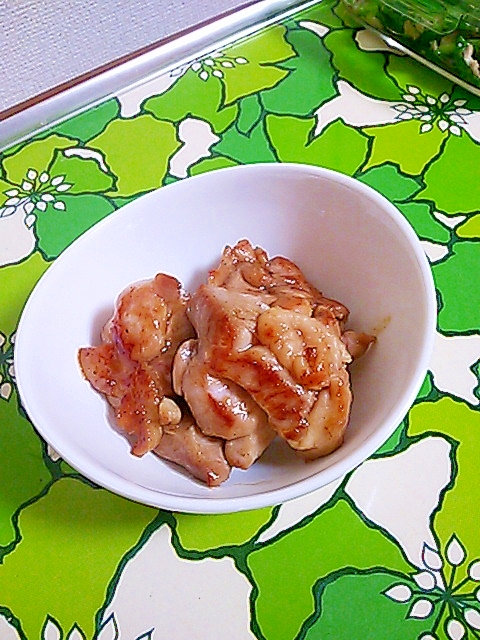 鶏肉の寿司酢テリヤキ