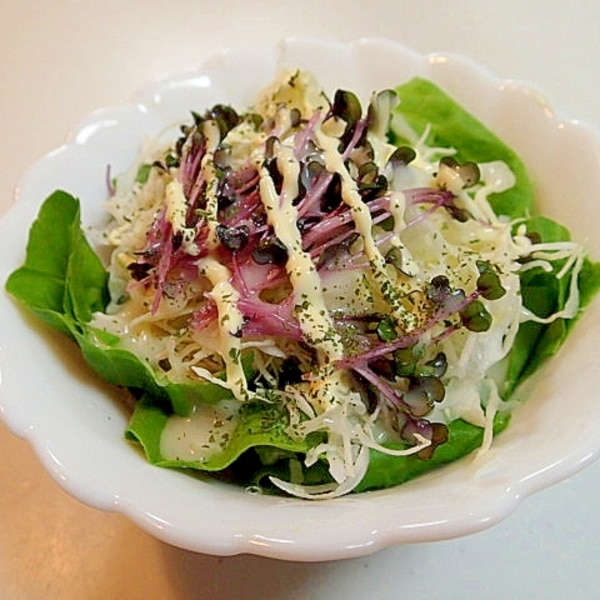 サラダ菜 キャベツ レッドキャベツスプラウトサラダ レシピ 作り方 By ぷ みぃまま 楽天レシピ サラダ菜 キャベツ レッドキャベツスプラウトサラダ レシピ 作り方 By ぷ みぃまま 楽天レシピ