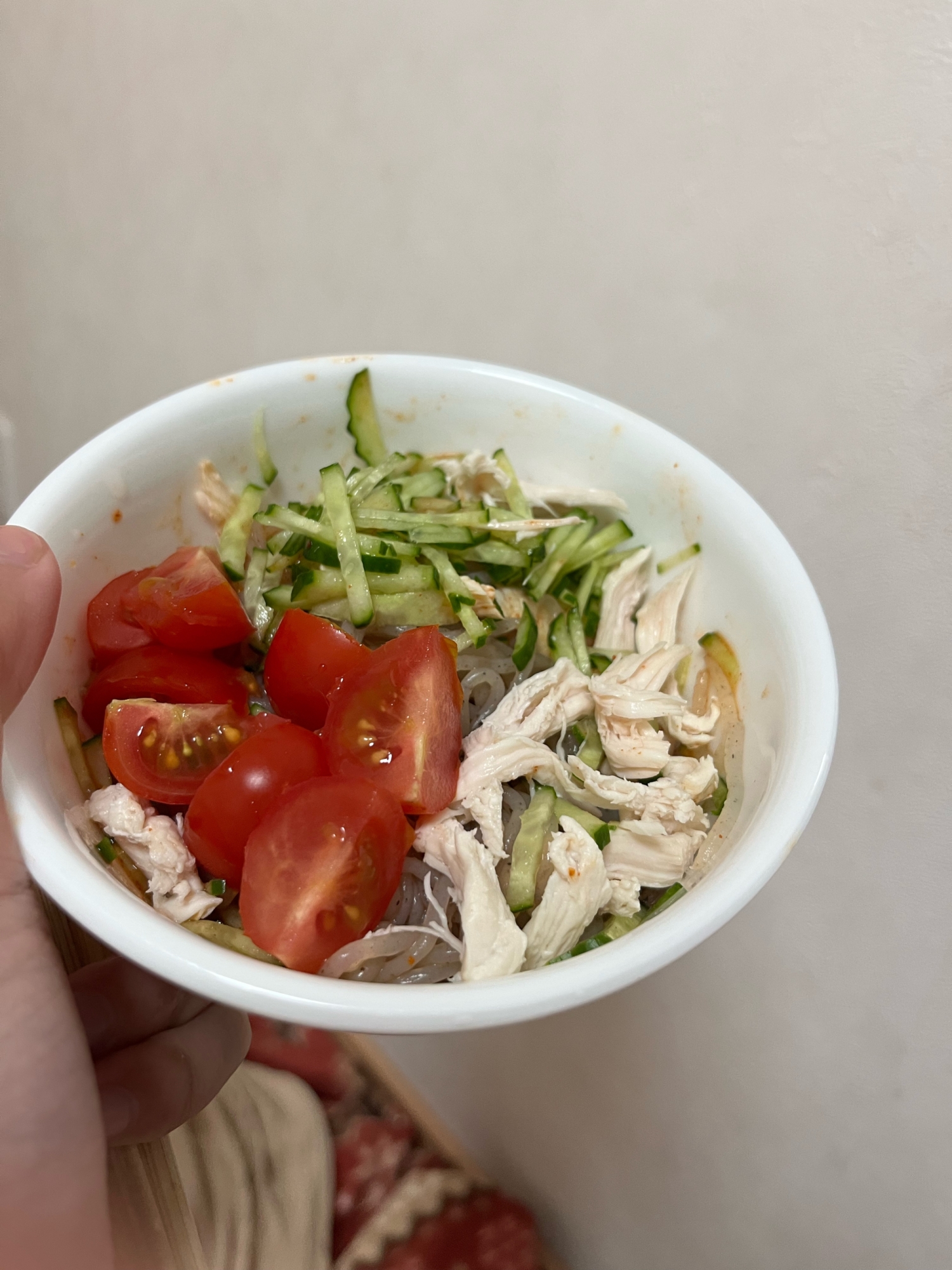 ダイエットに！糸こんにゃくでキムチ冷麺