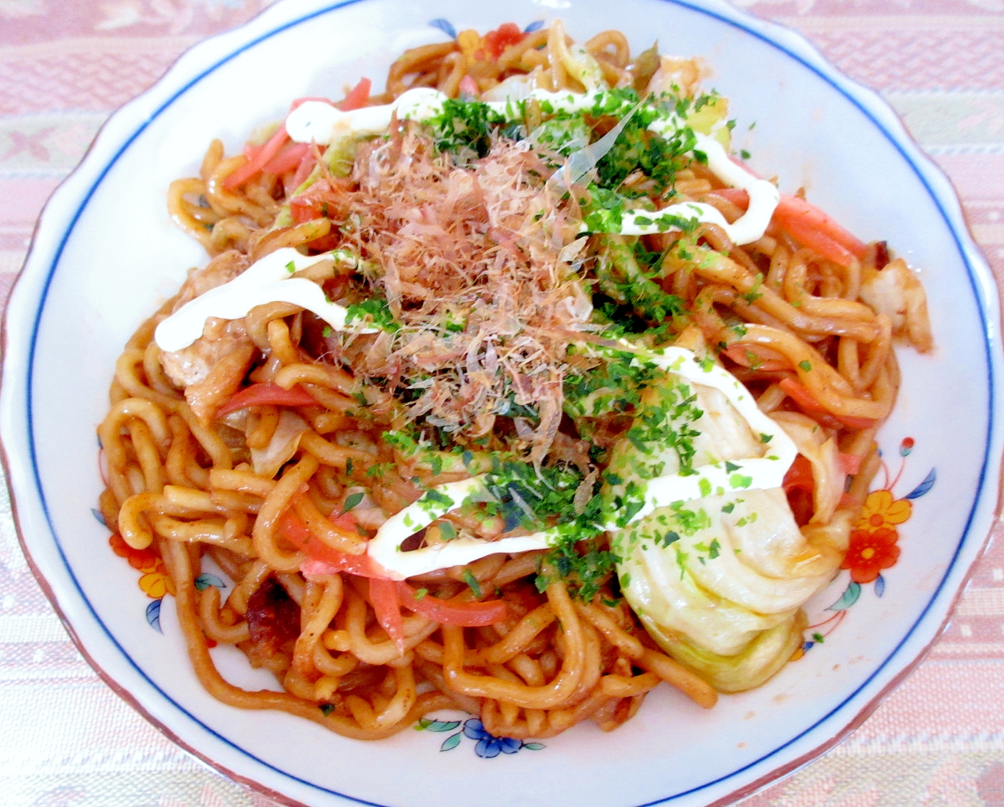 紅ショウガたっぷり★キャベツと豚肉の焼きそば