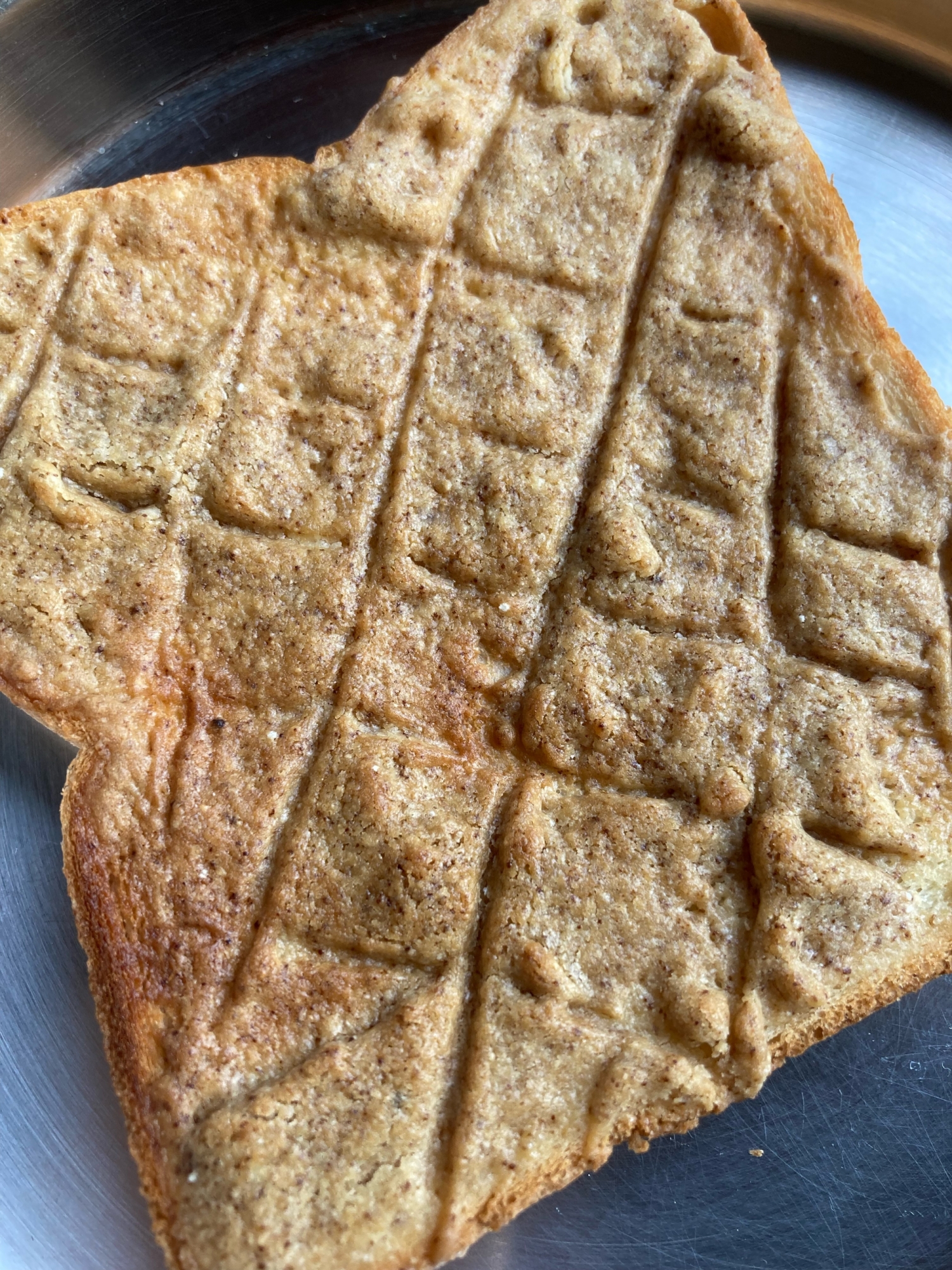 カフェラテの粉でメロンパントースト