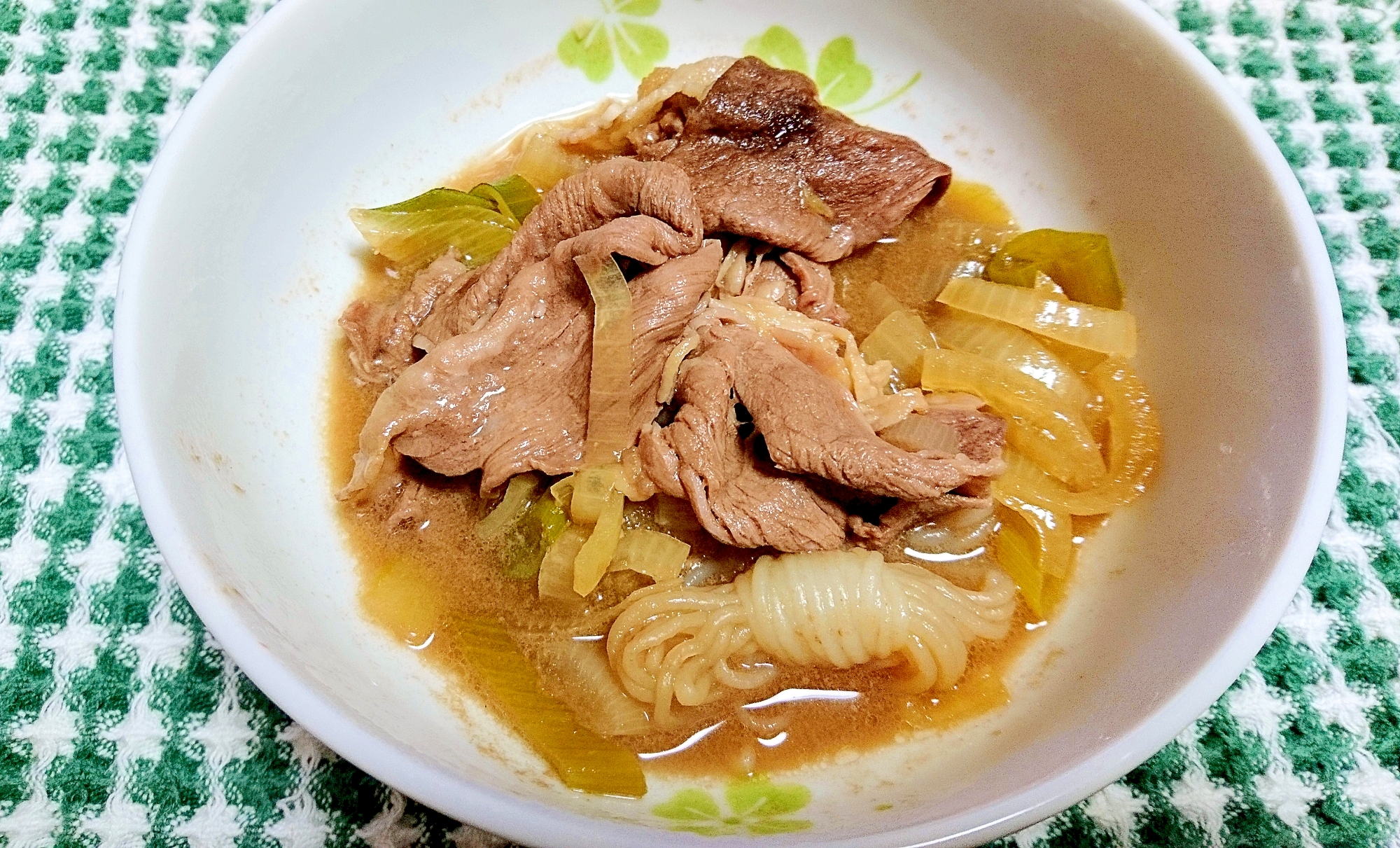 フライパンで簡単☆牛肉のすき煮