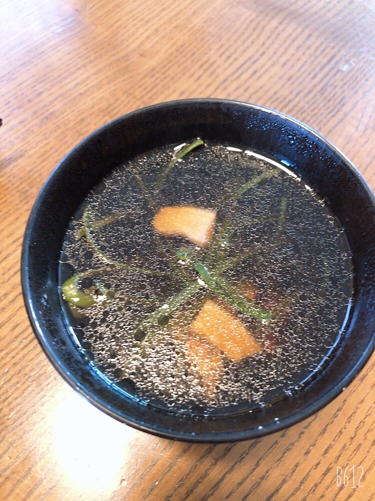 椎茸のお吸い物