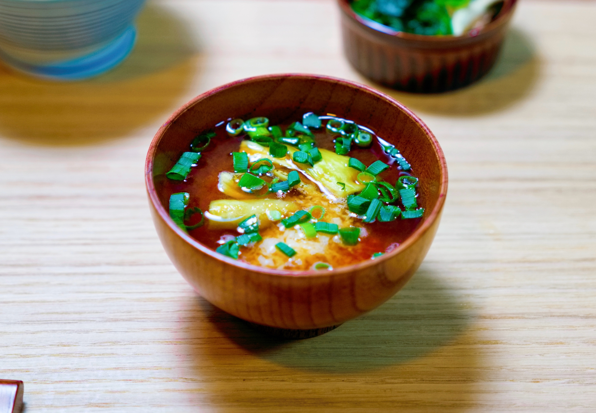 トマトだしのとろろ汁〜蒸しなす添え【和食・汁物】