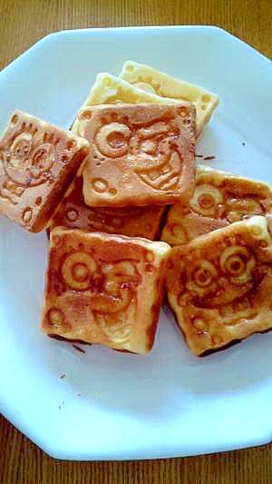 めちゃ簡単!粉ミルクでワッフル♪バター要らず