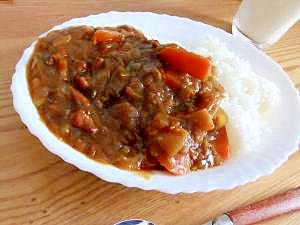 ちょっと大人な野菜たっぷりカレー