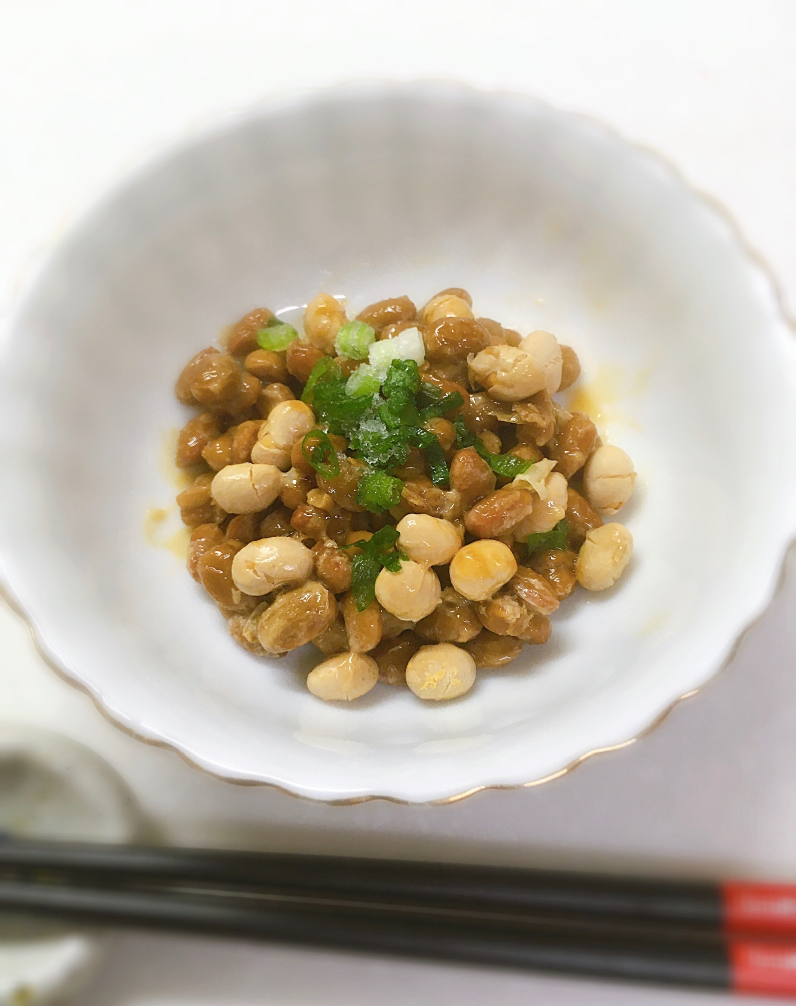 節分のお豆を使った♡カリカリ煎り大豆の納豆❣️