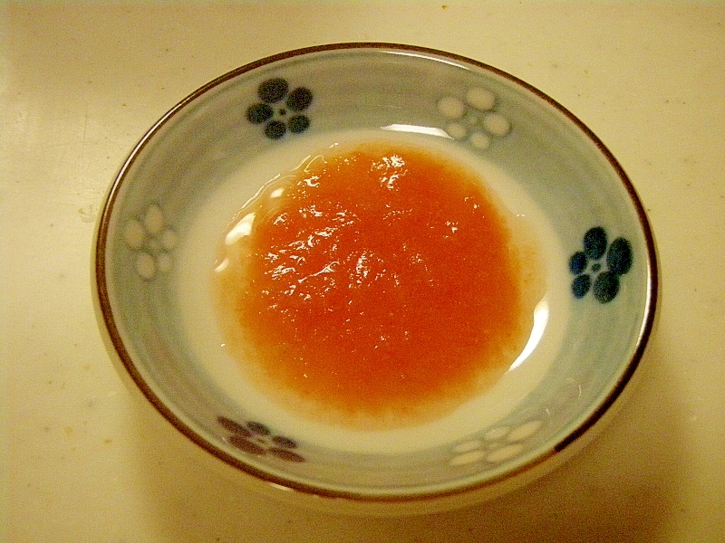 離乳食初期 冷凍トマトで トマトペースト レシピ 作り方 By めい 楽天レシピ
