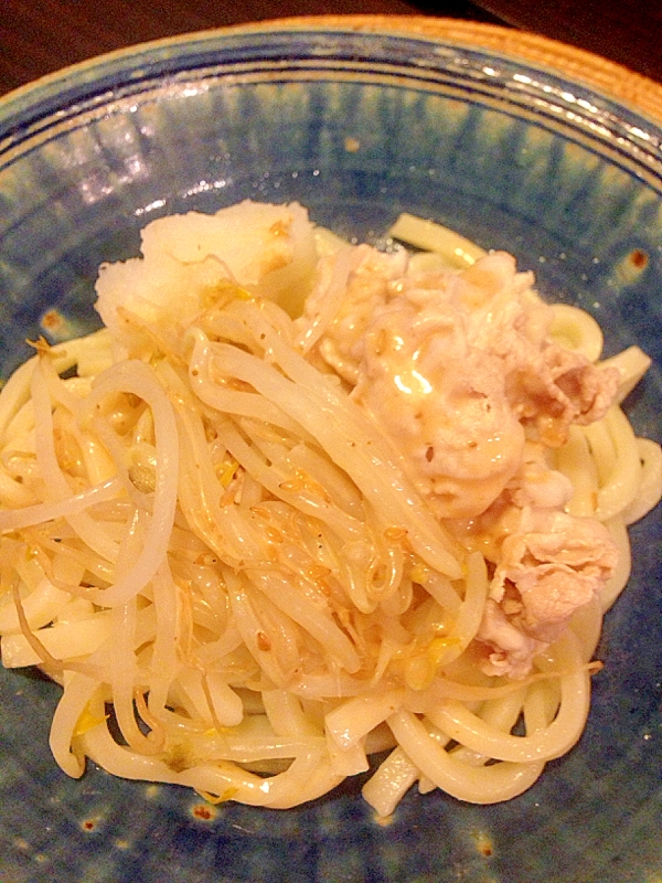 豚肉の冷しゃぶごまだれうどん