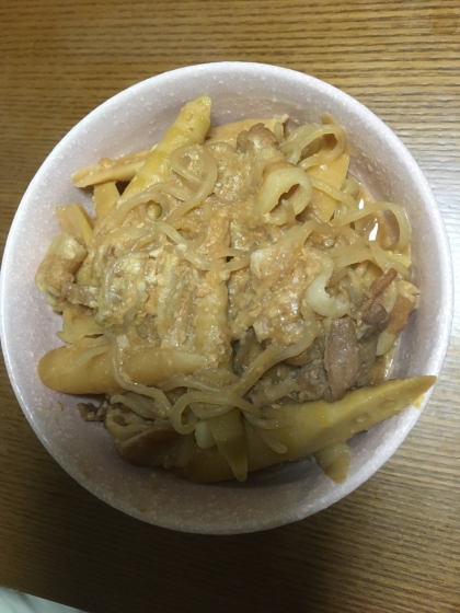 筍と豚肉☆味噌煮