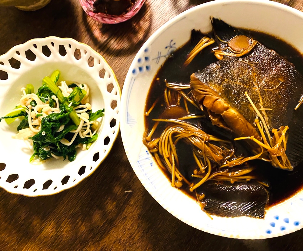 もう一品に！ワサビ菜とえのきの超簡単お浸し♪