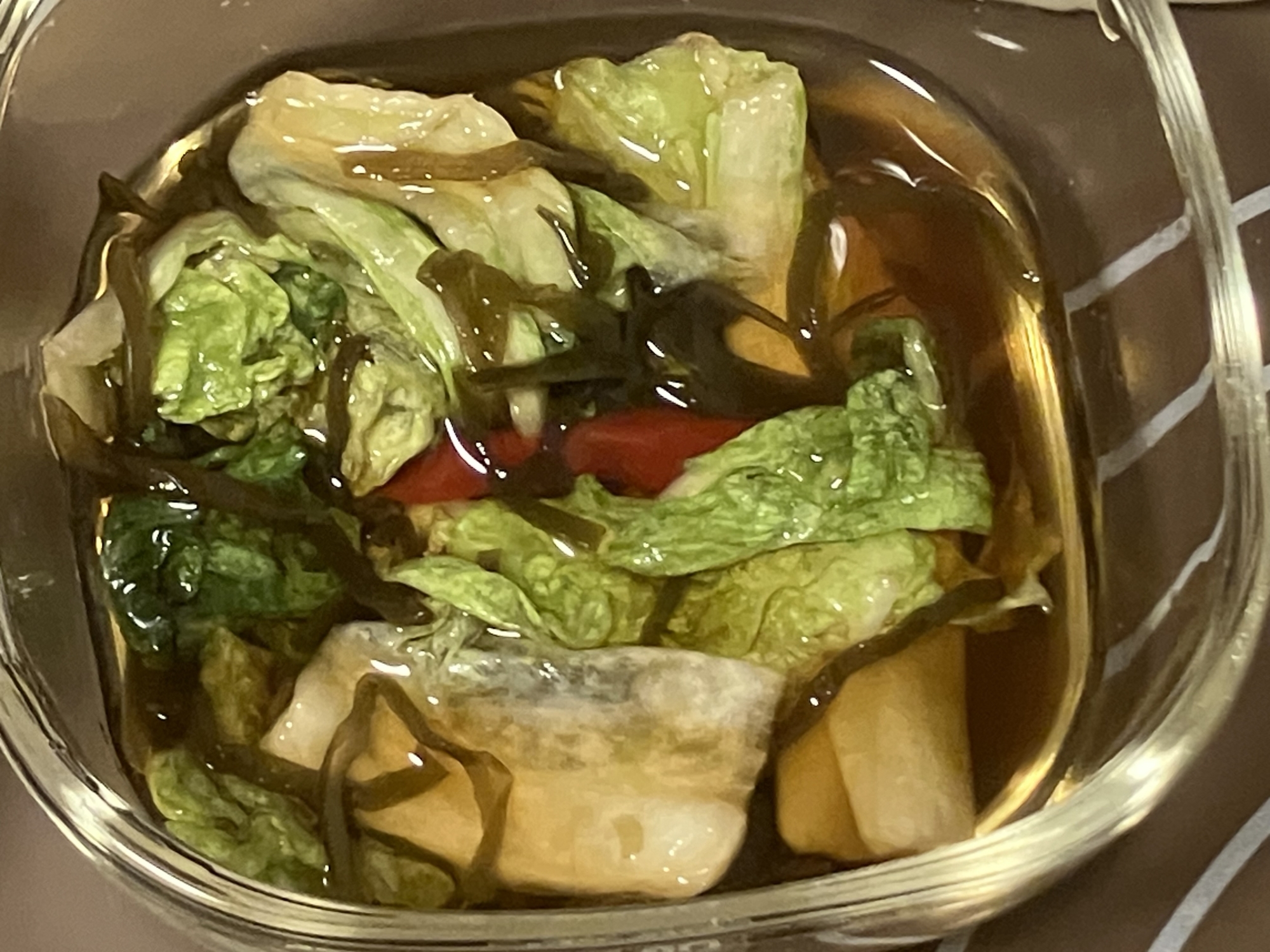 うちの漬物　白菜の漬物