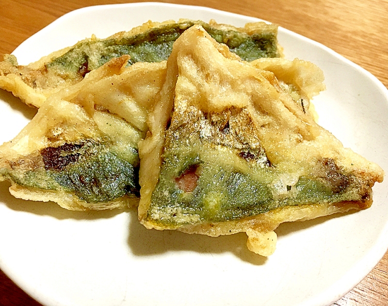 鯵の天ぷら♪