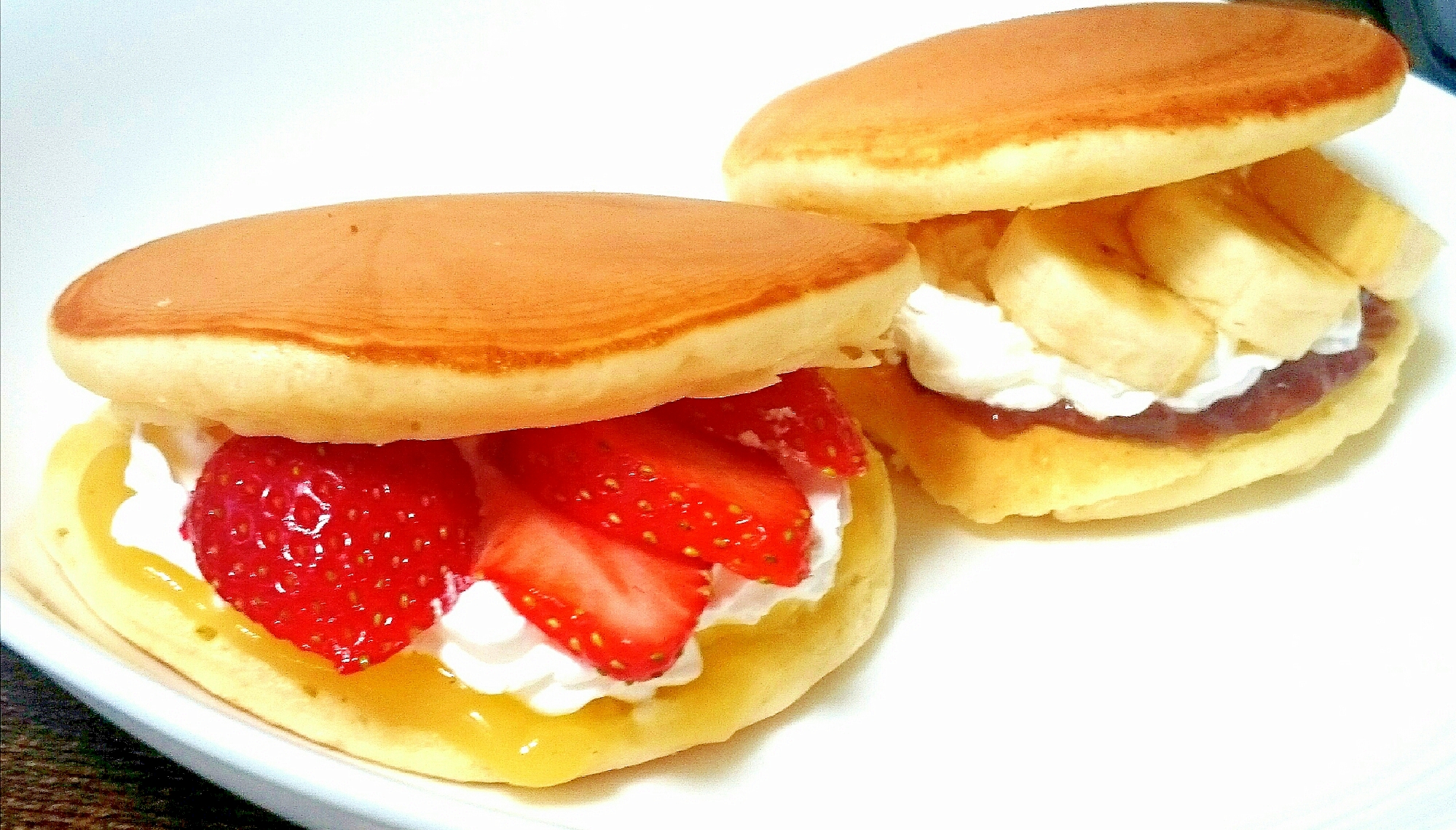 Hmでふわふわ フルーツどら焼き レシピ 作り方 By Kochacha 楽天レシピ Hmでふわふわ フルーツどら焼き レシピ 作り方 By Kochacha 楽天レシピ