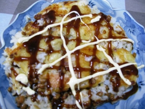 おやつに 残りご飯でお好み焼き風 レシピ 作り方 By しまげー 楽天レシピ