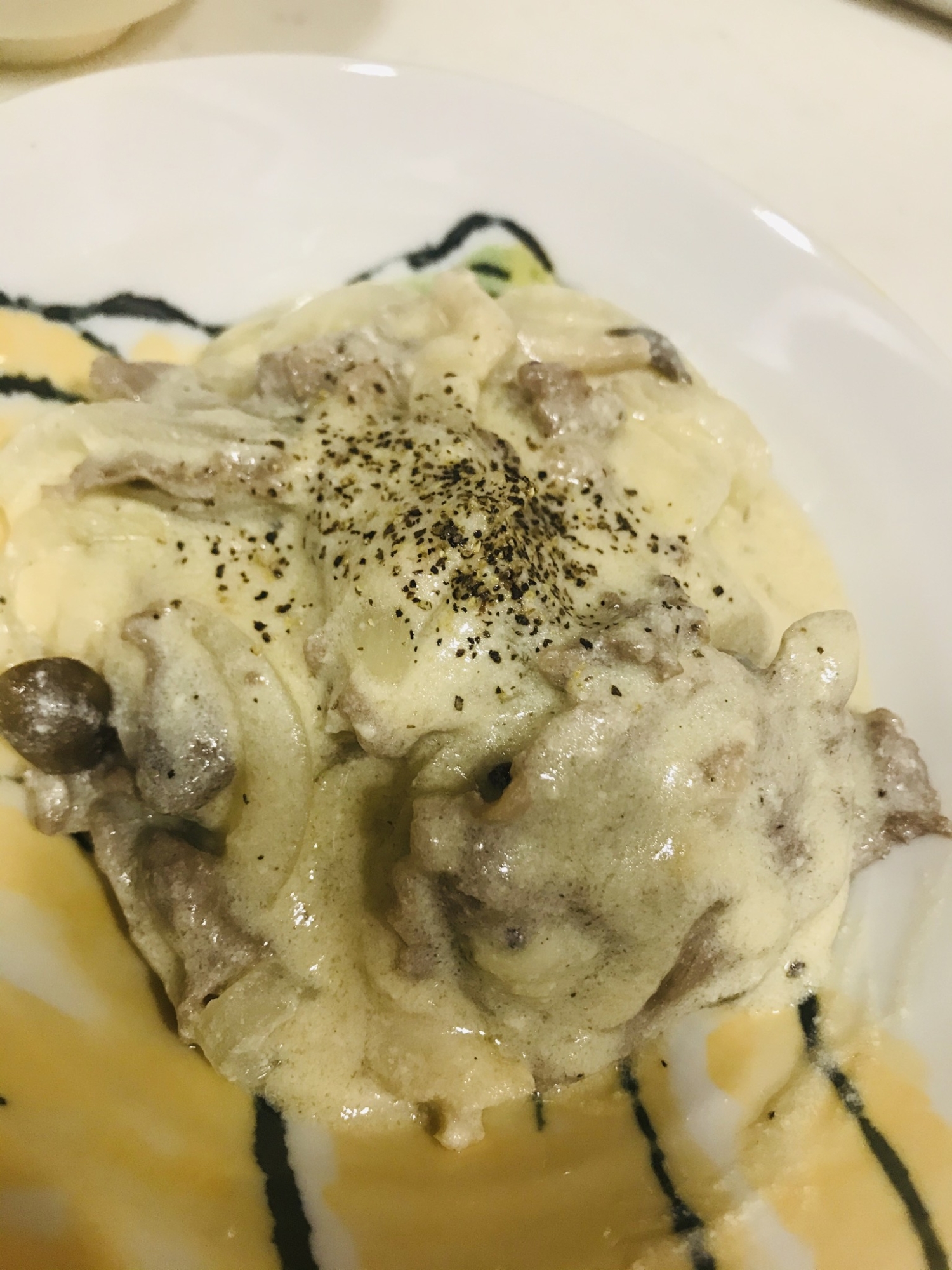 ヘルシー♡ラム肉の豆乳クリーム煮