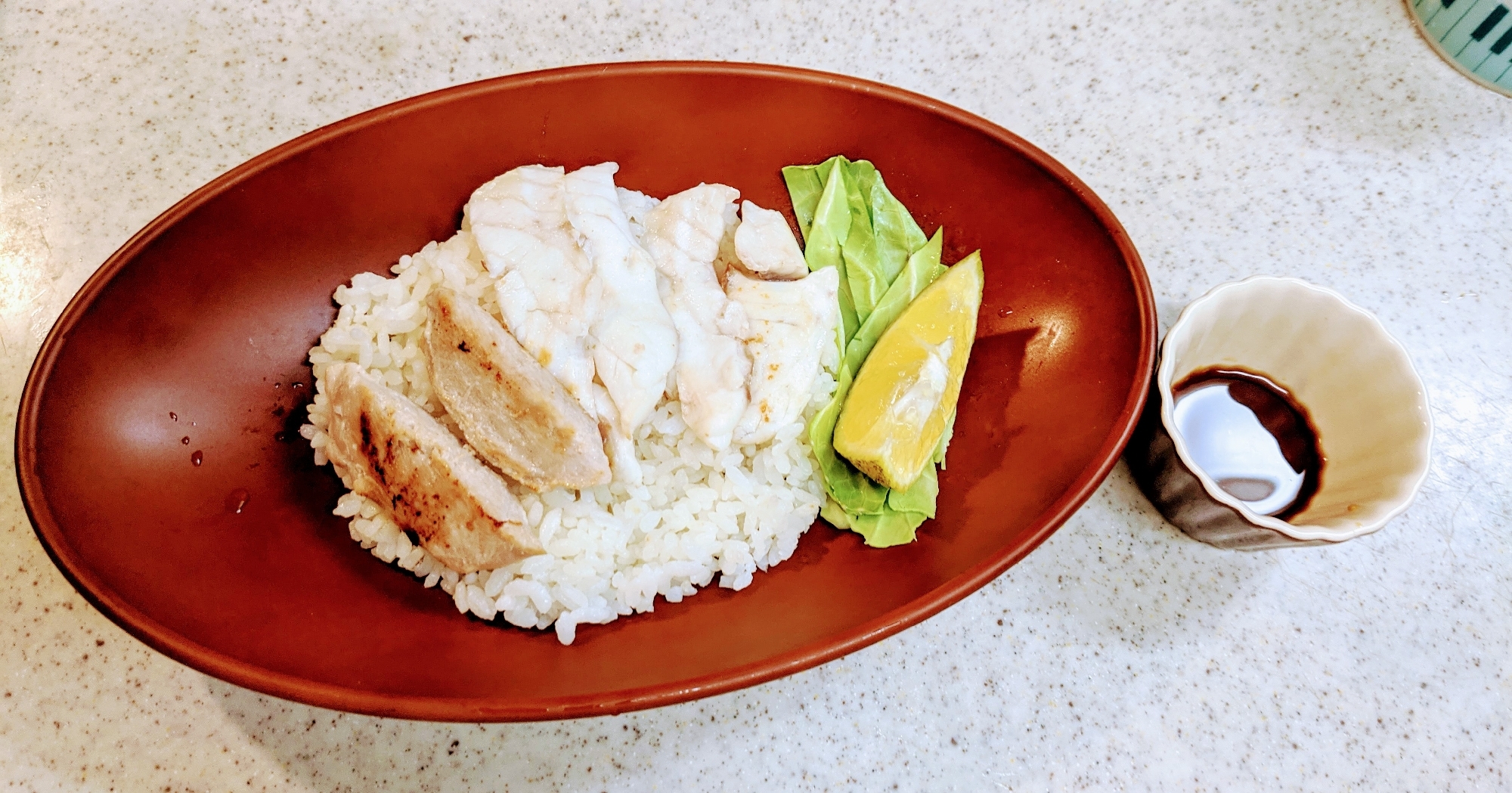 余った刺し身の焼き海鮮丼(✷‿✷)