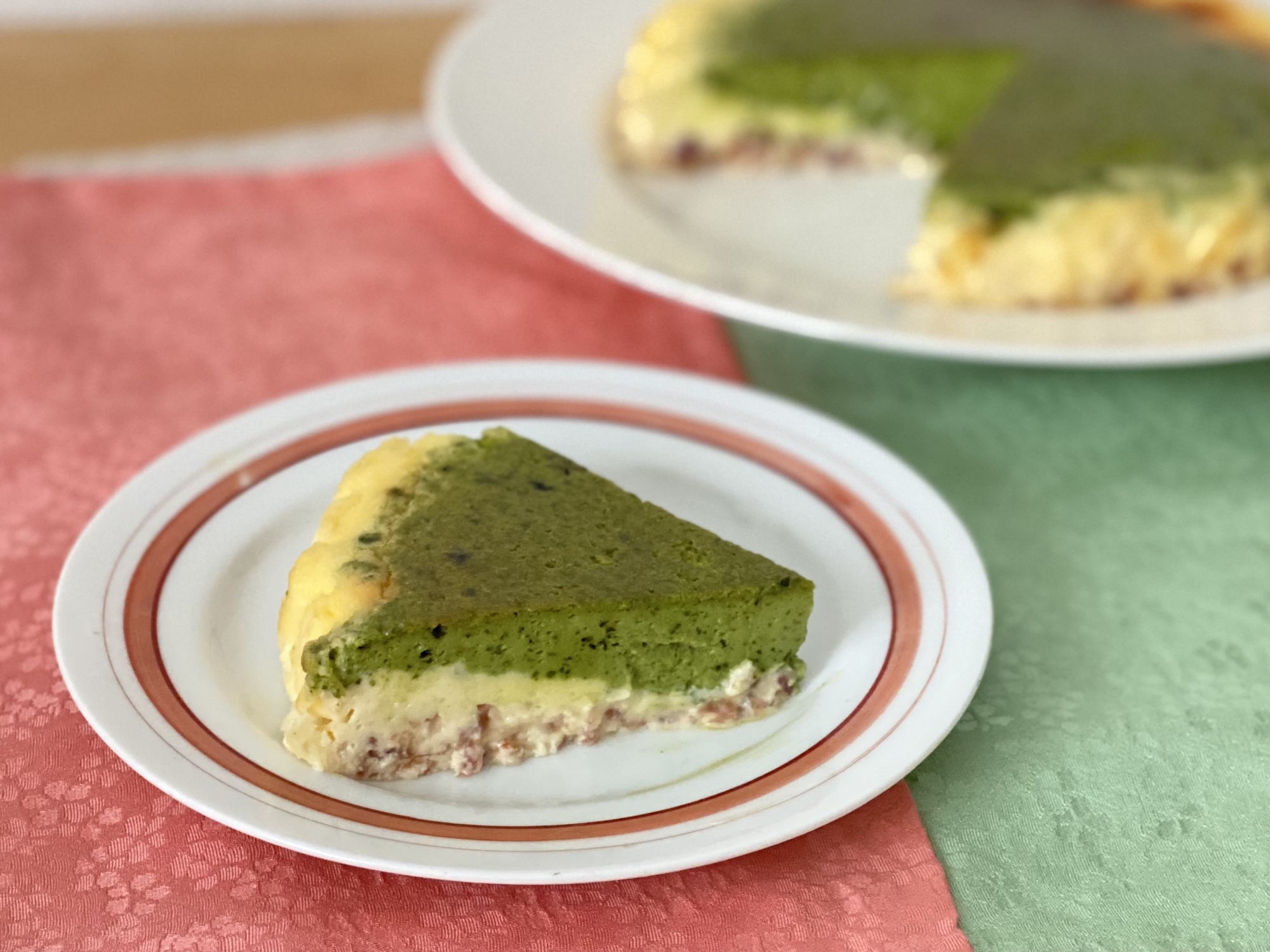 ひな祭りに!3色チーズケーキ