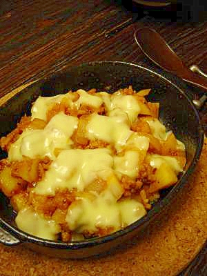 じゃがいもとひき肉チーズのせ レシピ 作り方 By Yu Momo 楽天レシピ