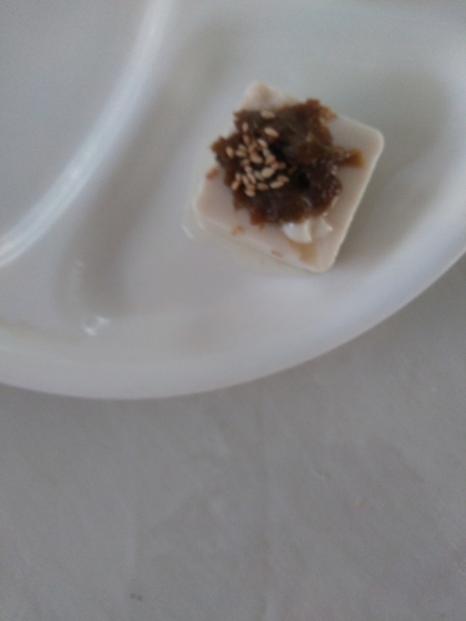 味噌ごまだれ冷奴、温奴