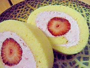 フレッシュ苺クリーム ロールケーキ レシピ 作り方 By 寝虎太郎 楽天レシピ フレッシュ苺クリーム ロールケーキ レシピ 作り方 By 寝虎太郎 楽天レシピ