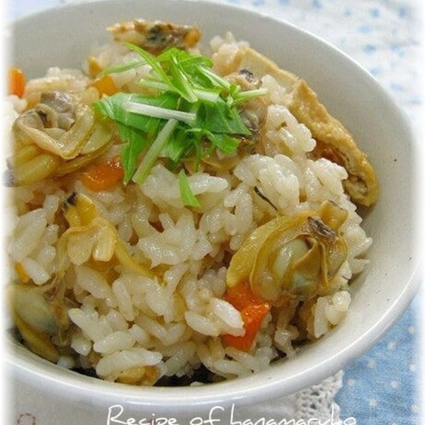 炊飯器であさりの炊き込みごはん レシピ 作り方 By はなまる子 楽天レシピ 炊飯器であさりの炊き込みごはん レシピ 作り方 By はなまる子 楽天レシピ