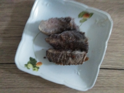 焼くだけ！牛バラ肉シンプル焼き