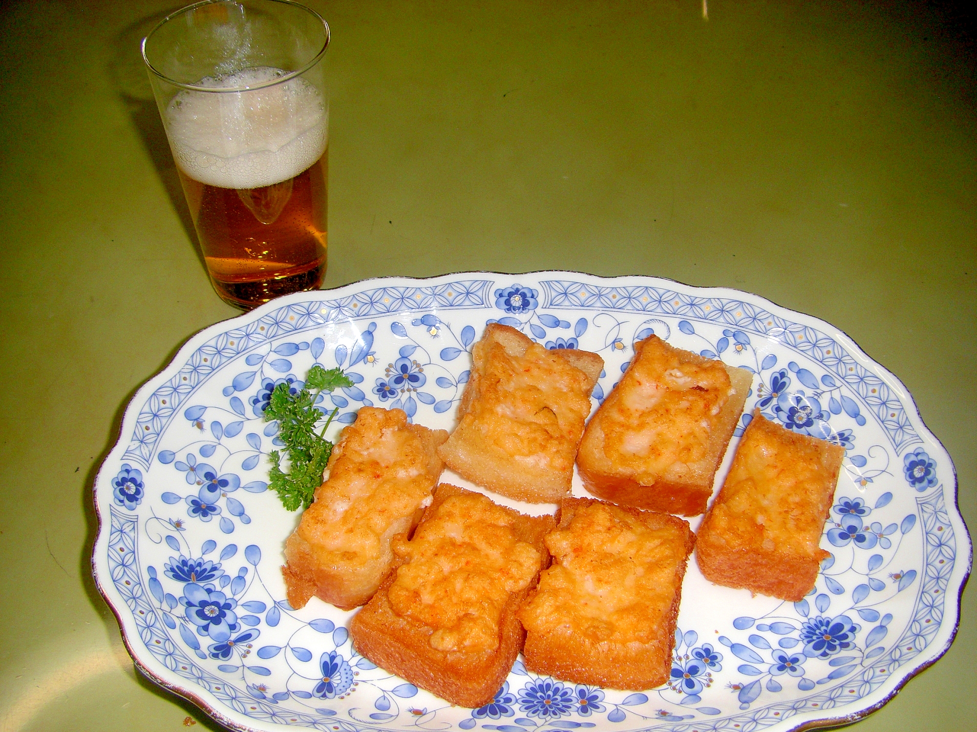 夏だから！ビールのお供に『えびパン』